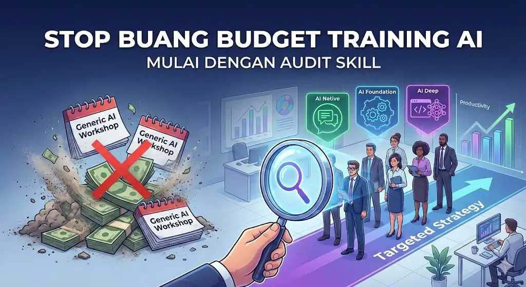 Stop Buang Uang Training AI: Wajib Audit Skill Dulu